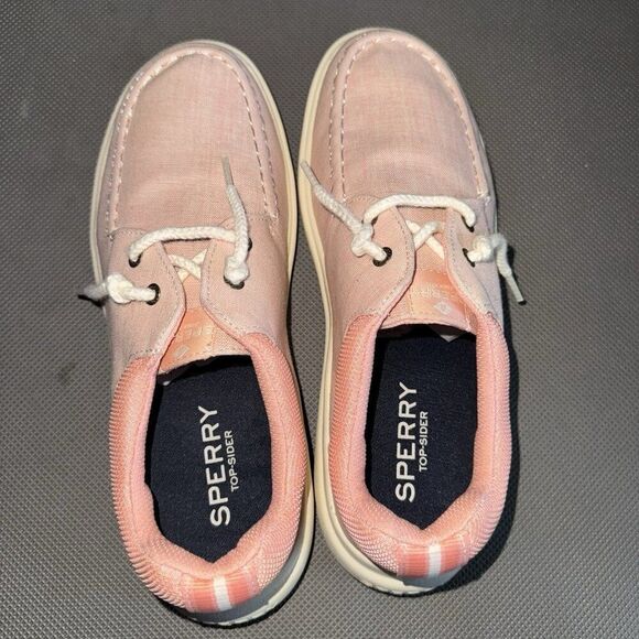 Sperry Captains Moc Pink Peach Loafer Boat Summer Shoes Women’s Size 8.5M - Picture 6 of 8